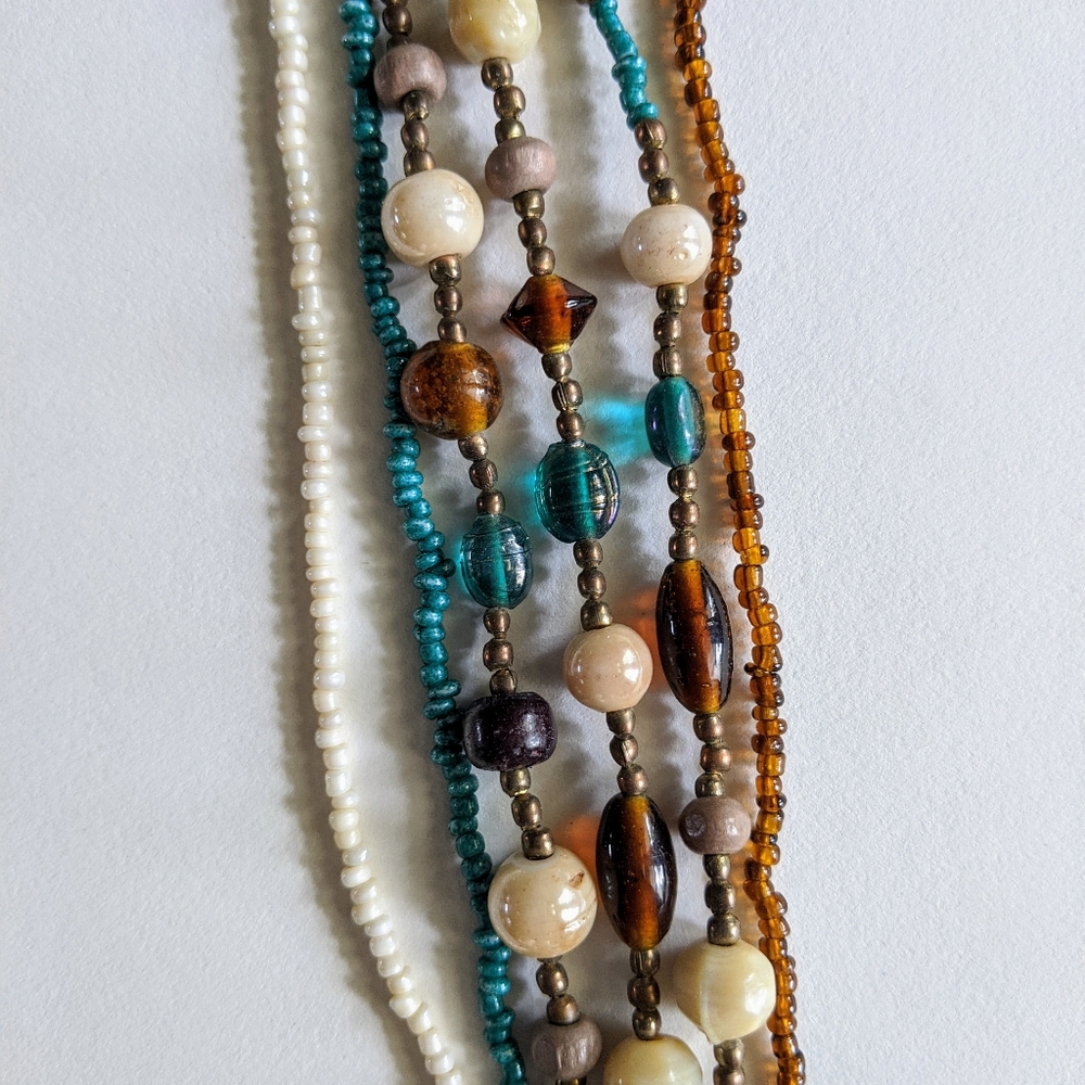 Multi Strand Necklace - Picture 2 of 3